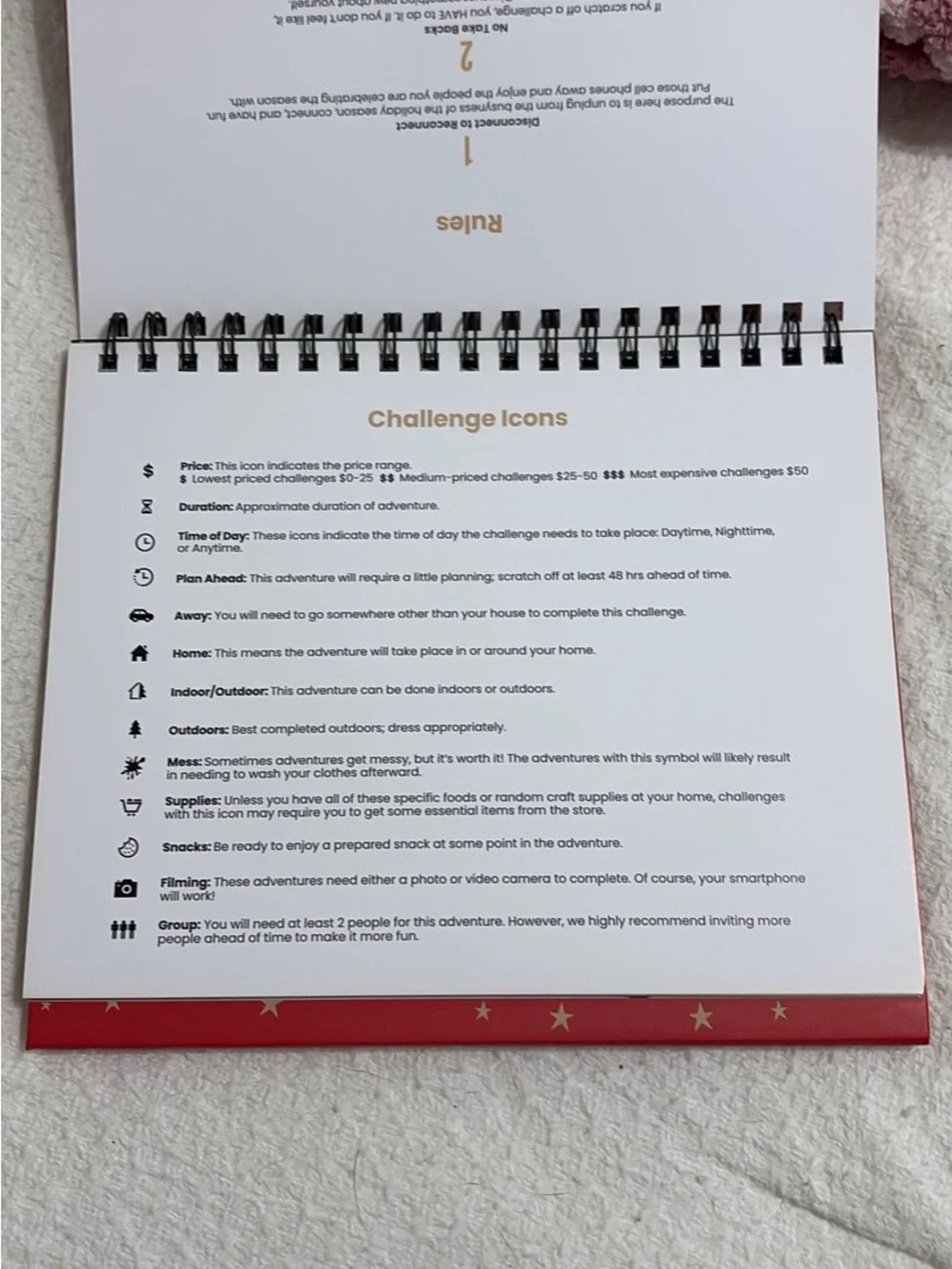 Holiday Scratch-Off Dates Book